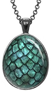 Game Of Thrones Dragon Egg Pendant Necklace