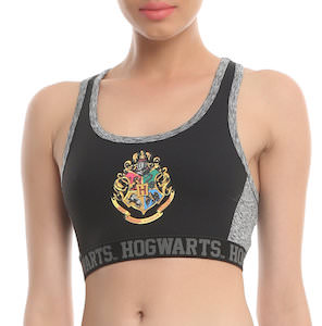 Harry Potter Hogwarts Sports Bra