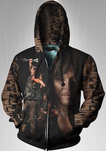 The Walking Dead Men's Daryl Dixon Hoodie