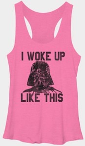 Star Wars Darth Vader I Woke Up Like This Pink Tank Top