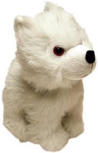 Plush Direwolf Cub