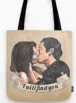 The Walking Dead Maggie And Glenn I Will Find You Tote Bag