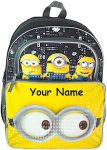 Despicable Me 3 Personalized Minion Backpack