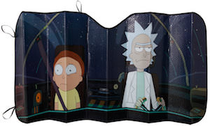 Rick And Morty Car Sun Shade