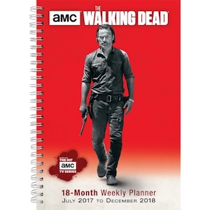 2018 The Walking Dead Planner