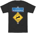 The Walking Dead Welcome To Alexandria Caution Flying Tigers T-Shirt