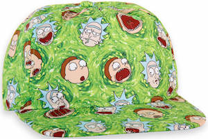 Green Rick And Morty Hat