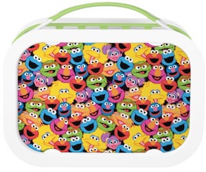 Sesame Street Many Character Faces Lunch Box