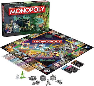 Rick And Morty Monopoly