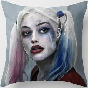 Suicide Squad Harley Quinn Pillow