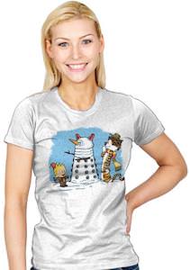 Doctor Who Dalek Snowman T-Shirt