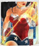 Wonder Woman Shower Curtain