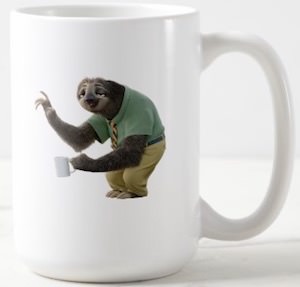 Zootopia Flash Going For Coffee Mug