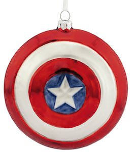Captain America Shield Ornament