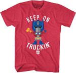 Transformers Optimus Prime Keep On Truckin T-Shirt
