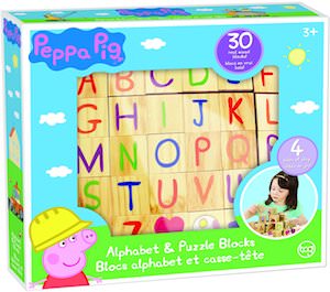 Peppa Pig Alphabet Blocks