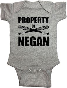 Property Of Negan Bodysuit