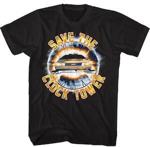 Save The Clock Tower T-Shirt for Back to the future fans