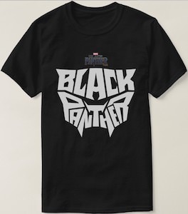 Black Panther Face T-Shirt