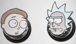 Rick And Morty Earrings