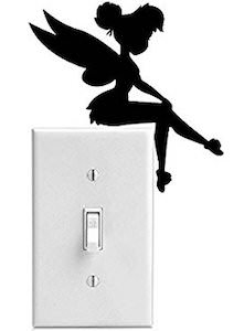 Tinker Bell Light Switch Decal