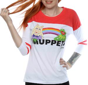 The Muppets Rainbow Baseball Shirt