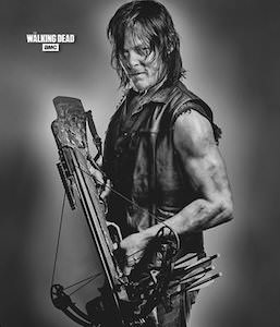 The Walking Dead Daryl And His Bow Blanket