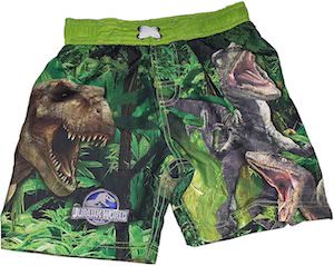 Kids Jurassic World Swim Trunks