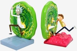 Rick and Morty portal bookends