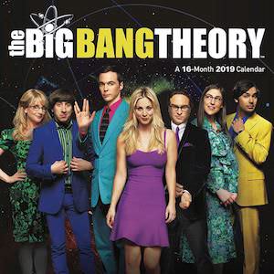 2019 The Big Bang Theory Wall Calendar