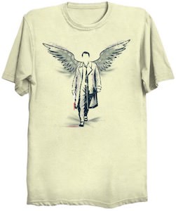 Supernatural Castiel And His Wings T-Shirt