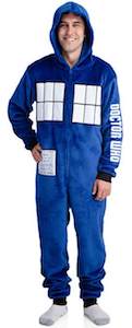 Doctor Who Tardis Onesie Pajama