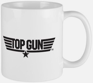 Top Gun Logo Mug