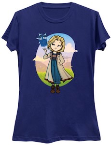 Cute Female Doctor Who T-Shirt