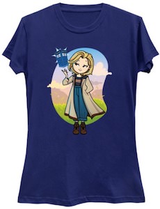 Cute Female Doctor Who T-Shirt