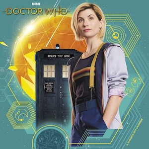 2019 13th Doctor Who Wall Calendar