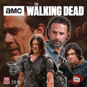 2019 The Walking Dead Wall Calendar