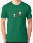 Charlie Brown Snoopy Christmas Tree T-Shirt