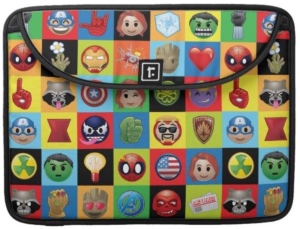 Marvel Emoji Laptop Sleeve