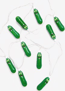 Pickle Rick String Lights