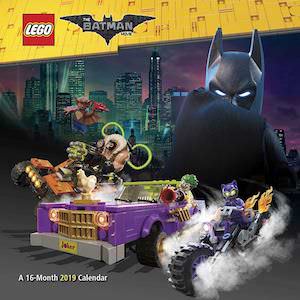 2019 LEGO Batman Wall Calendar