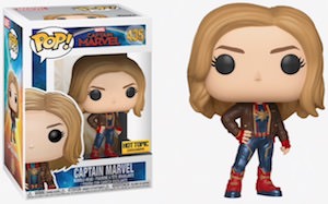 Captain Marvel In Jacket Pop! Figurine