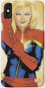 Captain Marvel iPhone Case