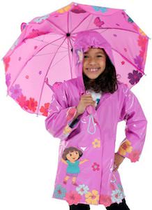 Dora Raincoat And Umbrella
