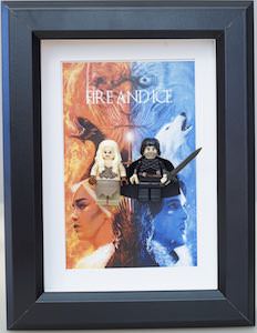 Game of Thrones LEGO FIgure Frame