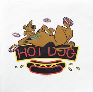 Scooby-Doo Hot Dog Napkins