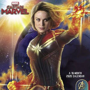 2020 Captain Marvel Wall Calendar