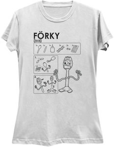 Forky Assembly Instructions T-Shirt
