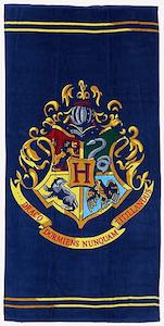 Harry Potter Hogwarts Crest Beach Towel