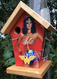 Wonder Woman Birdhouse